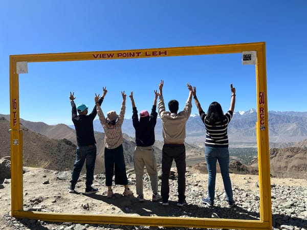 High Passes, Thrills, and Chills: Swathi’s Adventurous Ladakh Trip with Her Squad!